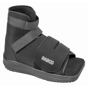 Size XL SlimLine Black Cast Boot Small Hook and Loop SLQ4B,